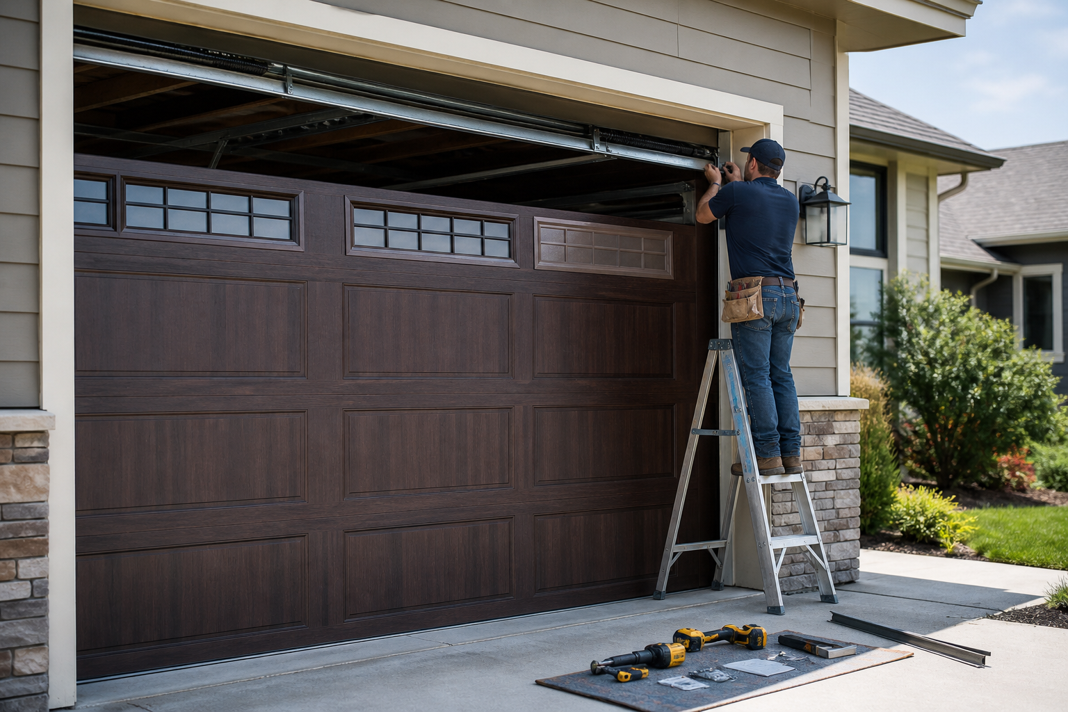Garage Door Maintenance in Killen